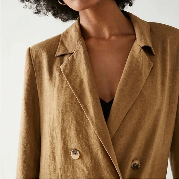 FREE PEOPLE Bronze Olivia Blazer